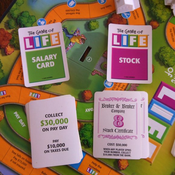 Vintage 1980s the Game of Life - Complete Milton Bradley "40th Anniversary" edit - Picture 4 of 16